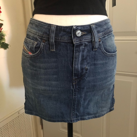Diesel Denim Mini Skirt - Picture 3 of 5